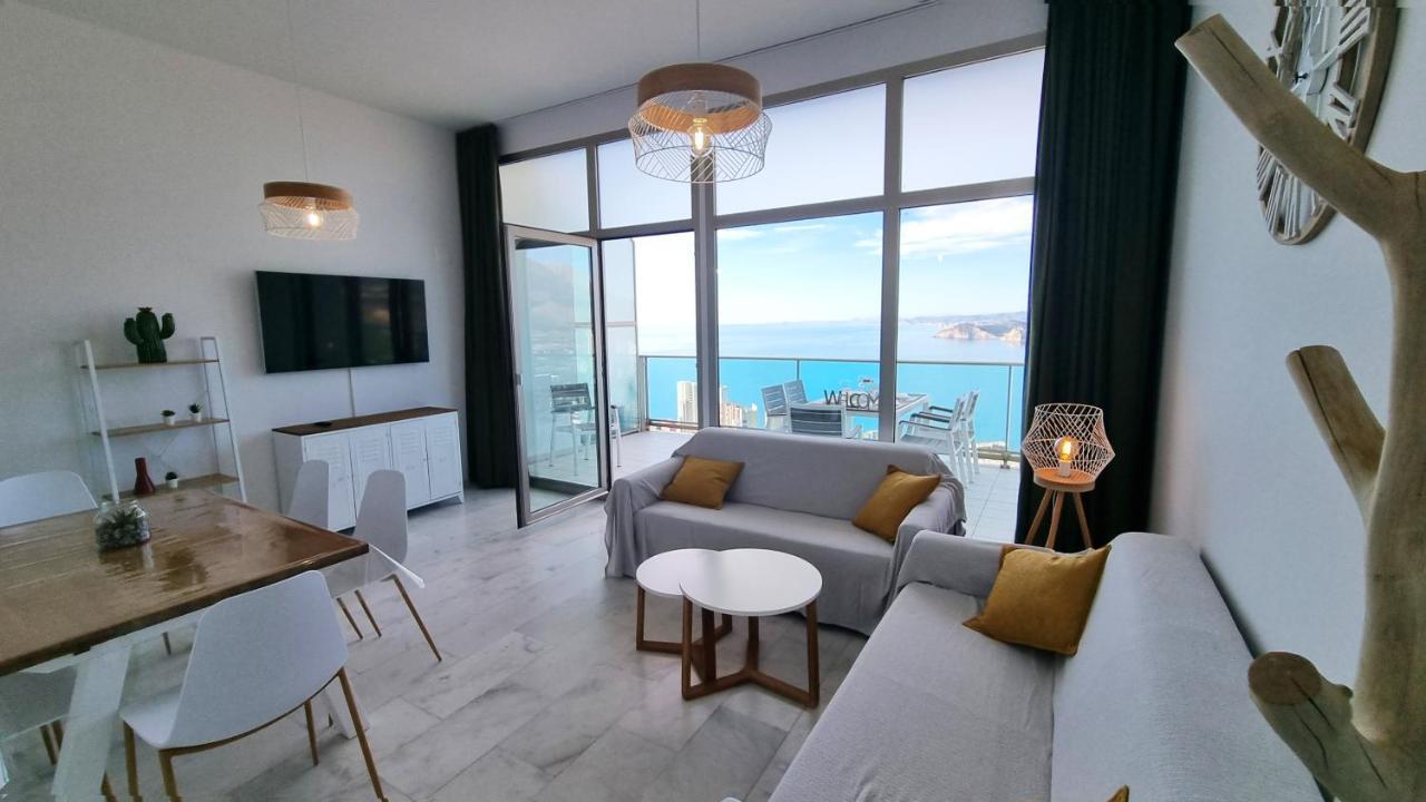 貝尼多姆Skyline 41 Gran Lujo, Terraza Grande Y Vistas Al Mar - Planta 41公寓 外观 照片