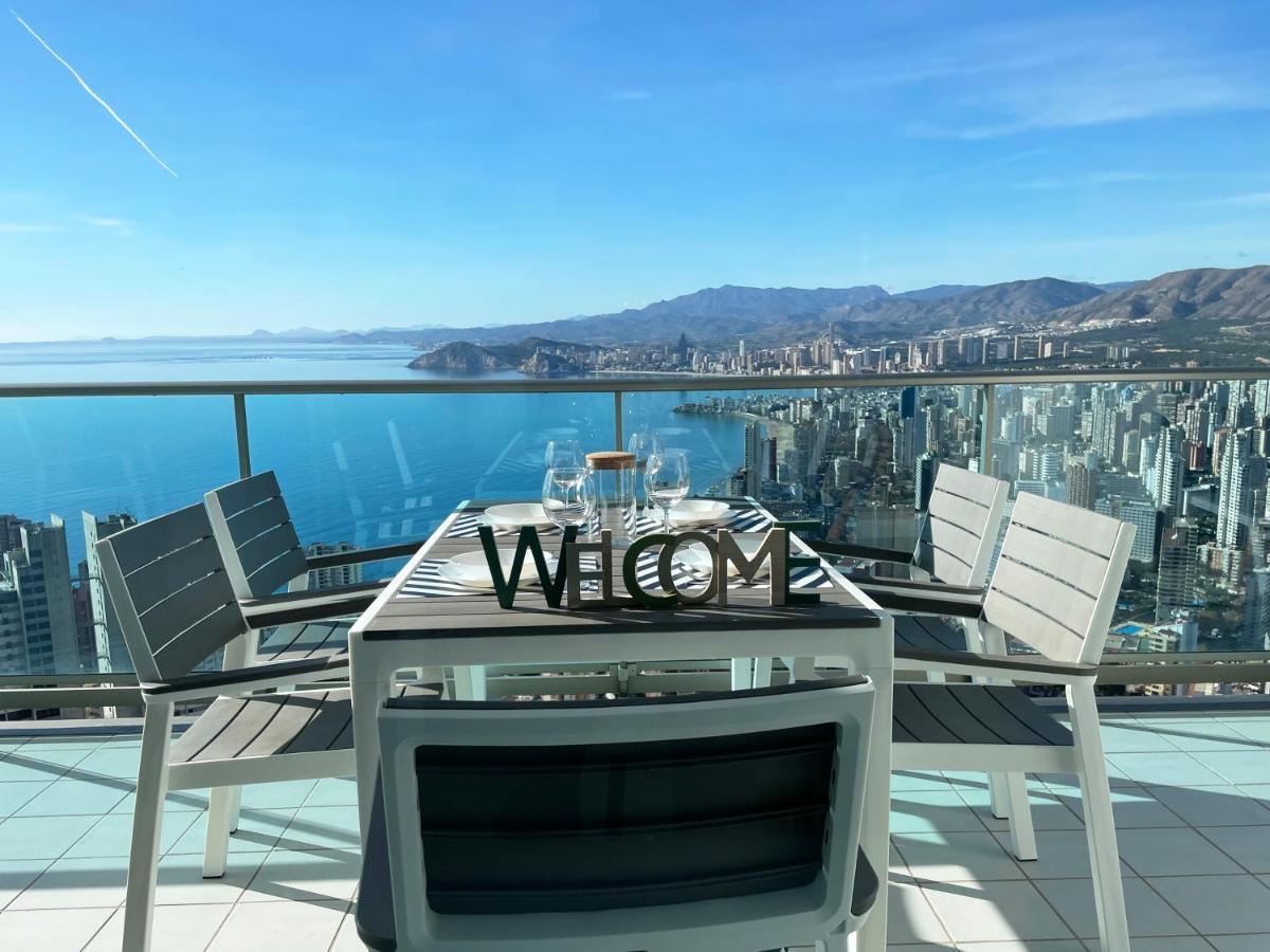 貝尼多姆Skyline 41 Gran Lujo, Terraza Grande Y Vistas Al Mar - Planta 41公寓 外观 照片