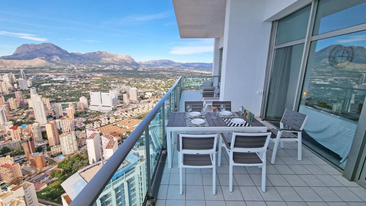 貝尼多姆Skyline 41 Gran Lujo, Terraza Grande Y Vistas Al Mar - Planta 41公寓 外观 照片