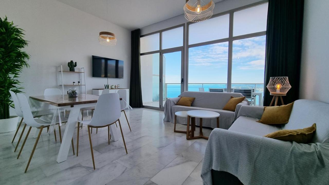 貝尼多姆Skyline 41 Gran Lujo, Terraza Grande Y Vistas Al Mar - Planta 41公寓 外观 照片