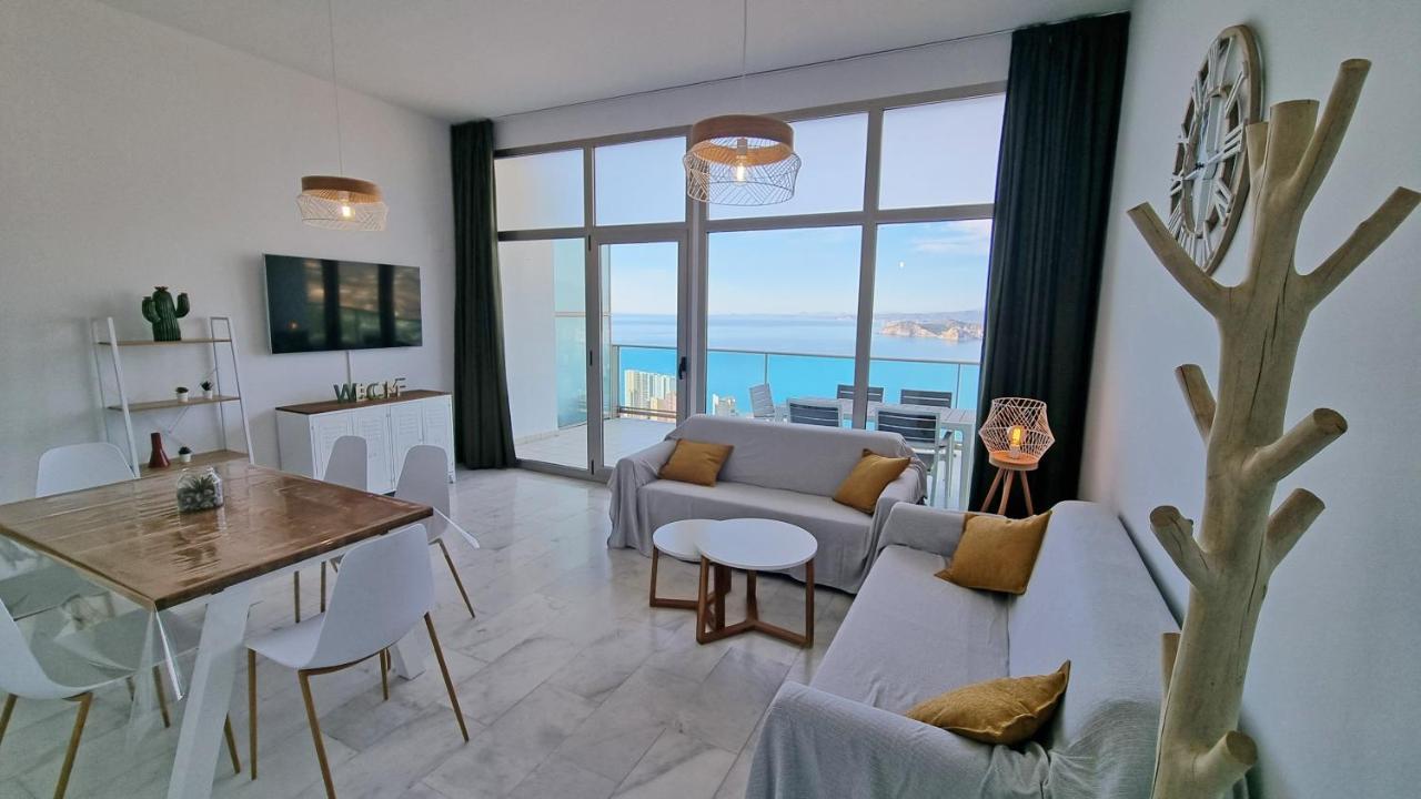 貝尼多姆Skyline 41 Gran Lujo, Terraza Grande Y Vistas Al Mar - Planta 41公寓 外观 照片