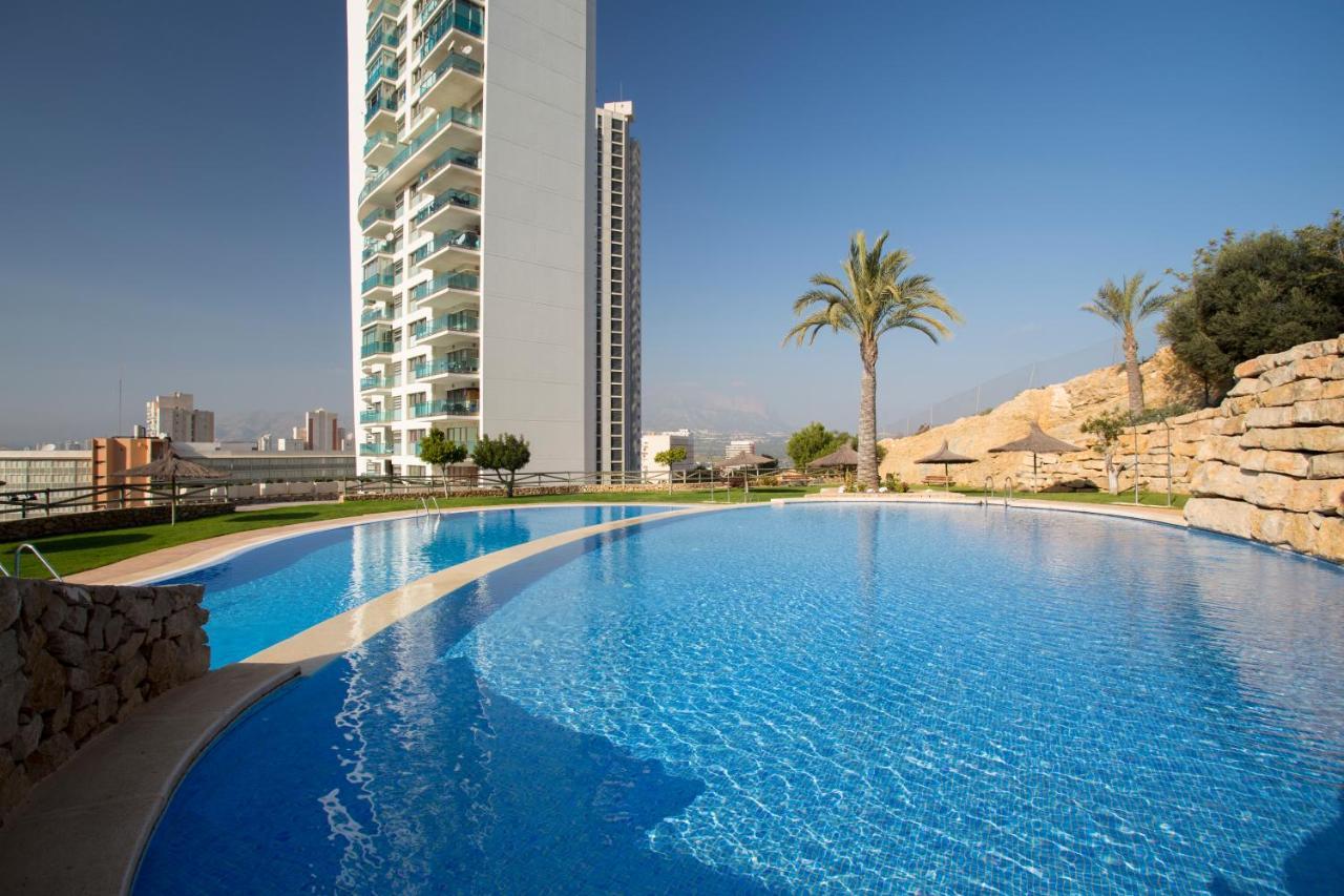 貝尼多姆Skyline 41 Gran Lujo, Terraza Grande Y Vistas Al Mar - Planta 41公寓 外观 照片
