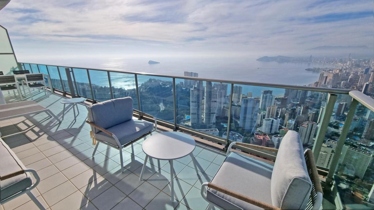 貝尼多姆Skyline 41 Gran Lujo, Terraza Grande Y Vistas Al Mar - Planta 41公寓 外观 照片